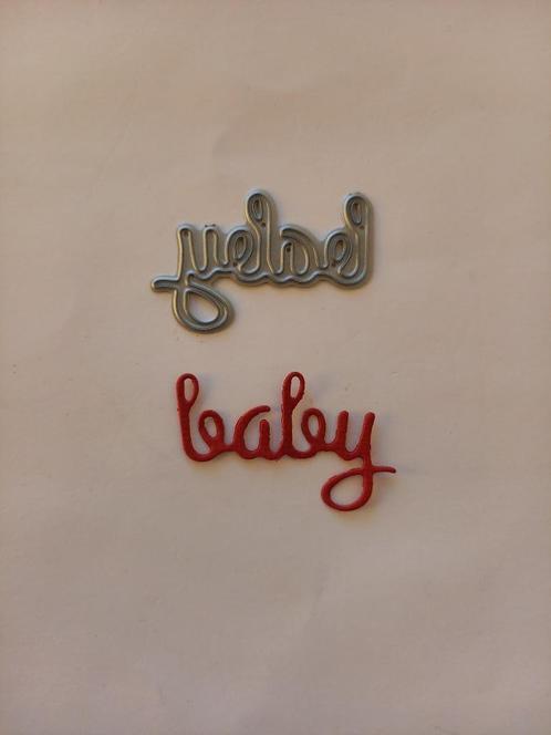 Stans / snijmal: baby, Hobby en Vrije tijd, Kaarten | Zelf maken, Nieuw, Pons of Mal, Overige thema's, Verzenden