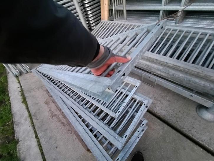 Spijlpanelen voor boven kunststof klikpanelen hondenkennels, Dieren en Toebehoren, Hondenhokken, Minder dan 65 cm, 110 cm of meer