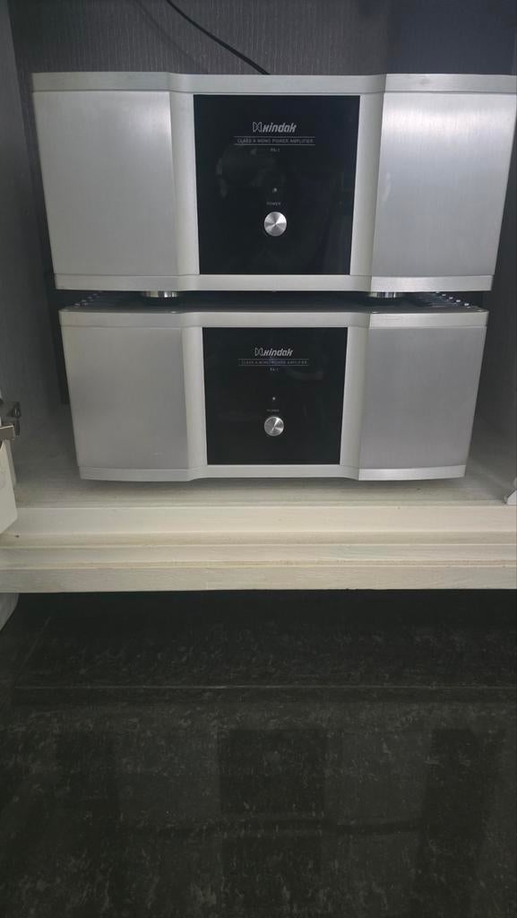 Windak Klasse A Mono Eindversterker PA-1 (Set van 2), Overige merken, Ophalen of Verzenden, Zo goed als nieuw, 120 watt of meer