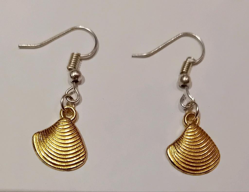 Zelfgemaakte oorbellen, Sieraden, Tassen en Uiterlijk, Oorbellen, Ophalen of Verzenden, Nieuw, Goud, Overige materialen