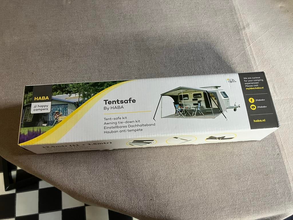 Spanband voor luifel of voortent, Caravans en Kamperen, Ophalen, Nieuw