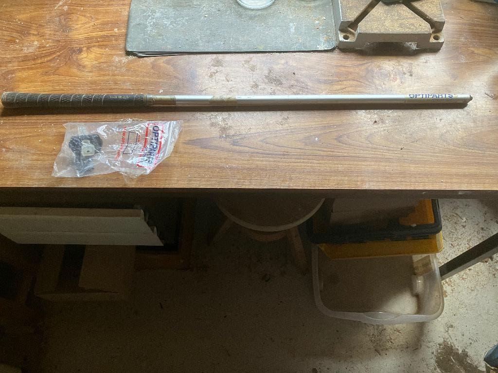 Helmstok verlenger optiparts 80 cm, Ophalen, Gebruikt, Overige typen, Zeilboot