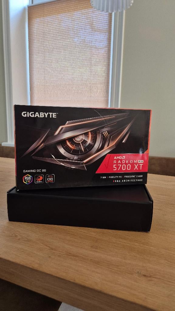 AMD Radeon RX 5700 XT Gigabyte Windforce 8GB, Computers en Software, Videokaarten, AMD, GDDR6, PCI-Express 4, Ophalen of Verzenden