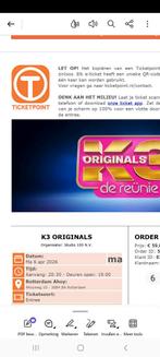 K3 6 april 20.30 uur in Ahoy, Eén persoon