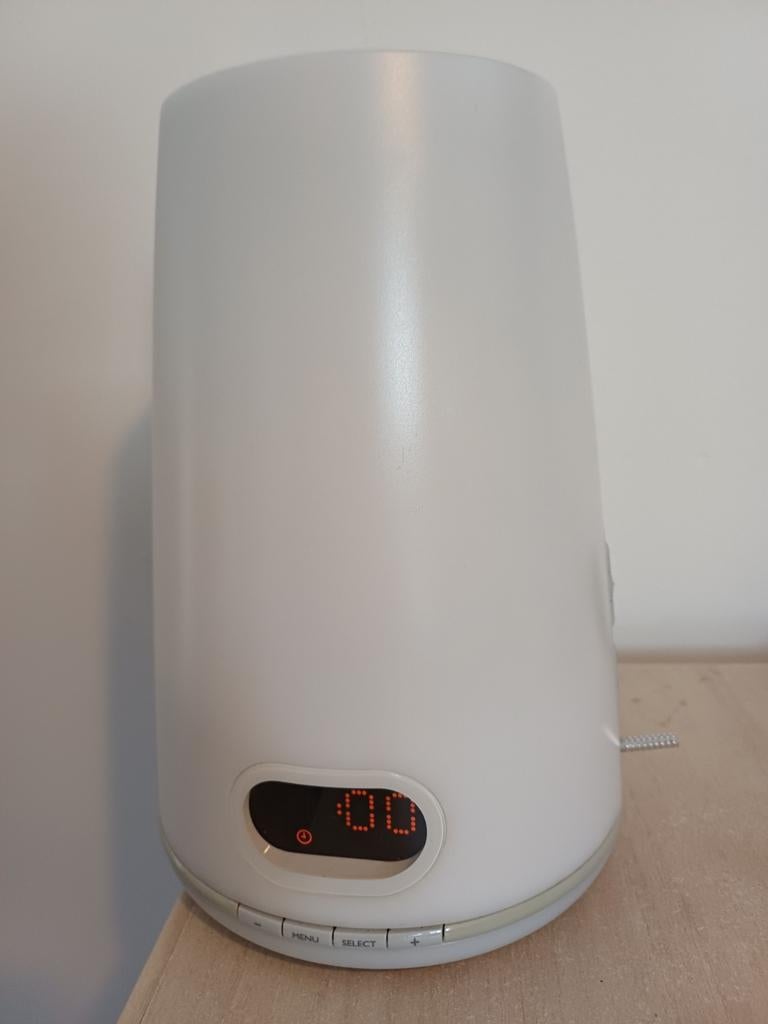 Wake up light, Ophalen