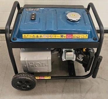HBM 3800 Watt Aggregaat, Generator 230 / 12 Volt, Doe-het-zelf en Verbouw, Aggregaten, Ophalen of Verzenden, Zo goed als nieuw