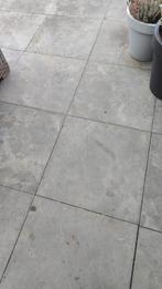 Natuursteen terrastegels 60x60 cm, 35m2, 2-3cm dik, Tuin en Terras, Tegels en Klinkers, Gebruikt, Ophalen of Verzenden, Terrastegels