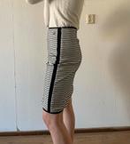 zwart-witte kokerrok Vanilia maat 36, Kleding | Dames, Rokken, Vanilia, Zwart, Ophalen of Verzenden, Zo goed als nieuw