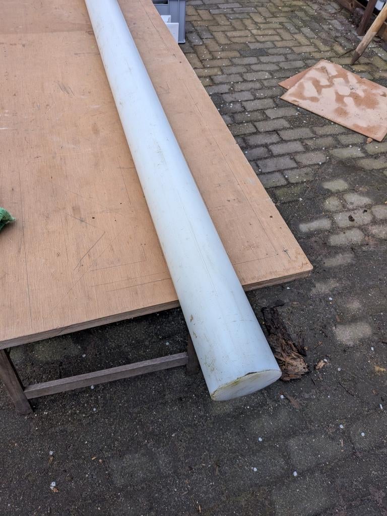 Nylon, POM, kunststof cilinder balk, rondstaf, draaibank, Ophalen