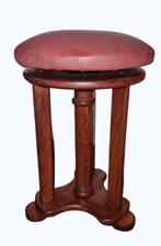 Antieke Art Deco Pianokruk - Hoogte Verstelbaar, Ophalen