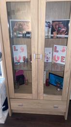 Kast, Gebruikt, Eikenhout, Ophalen of Verzenden, 25 tot 50 cm