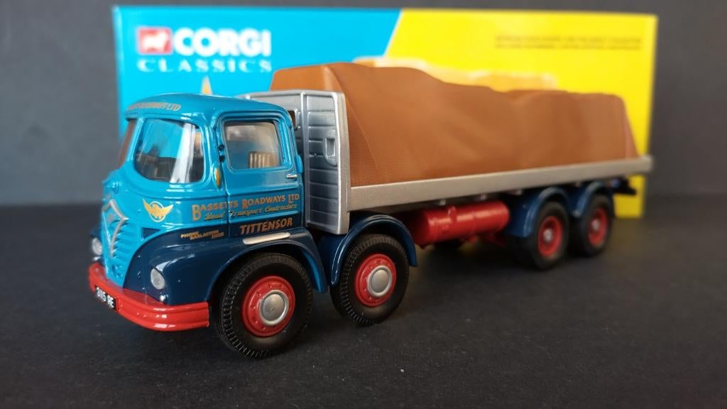 Foden S21 Mickey Mouse Bassett Roadways 1:50 Corgi Pol, Corgi@corgi.co.uk, Zo goed als nieuw, Corgi Classics ltd, Corgi