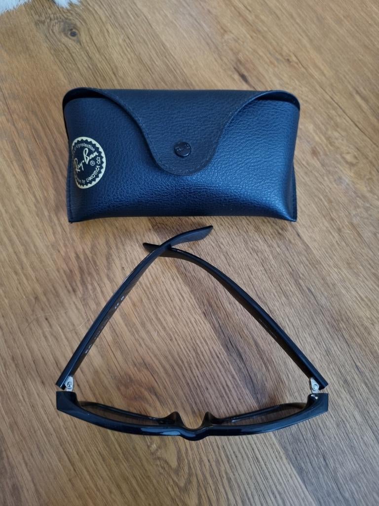 Ray-Ban heren zonnebril model Justin, Ophalen of Verzenden, Zo goed als nieuw, Zwart, Ray-Ban