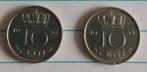 Nederlandse munten; 1950 en 1955, 10 cent, volgnr 13, Ophalen of Verzenden, Koningin Beatrix, 10 cent, Losse munt
