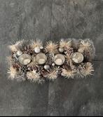 Leuke kerststuk met waxinelichtjes, Diversen, Kerst, Ophalen of Verzenden, Zo goed als nieuw