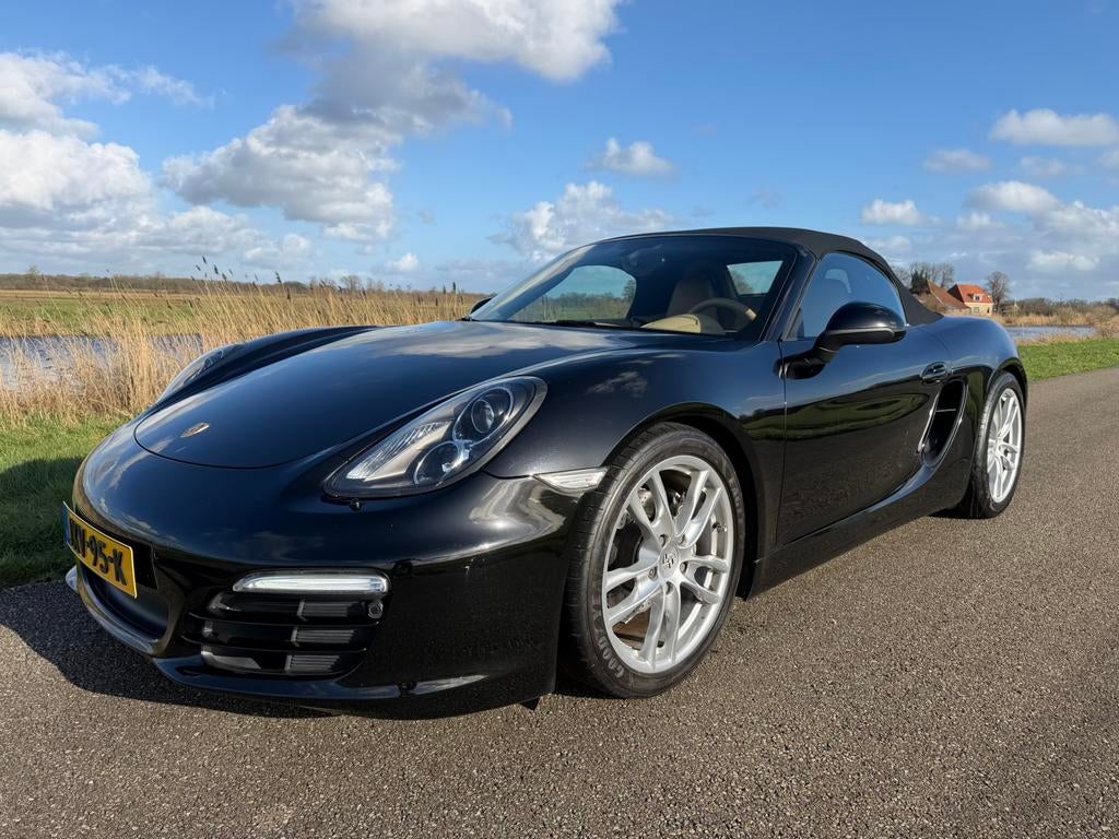 NIEUW MODEL!! Porsche Boxster 981 6 cilinder cayman cabrio, Auto's, Porsche, Beige, Cabriolet, Handgeschakeld, Particulier