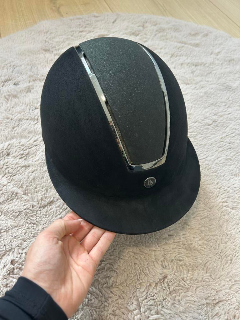 cap br maat L 58-60, Dieren en Toebehoren, Paardrijkleding, Ophalen of Verzenden, Zo goed als nieuw, Overige soorten, Cap