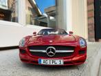 1:18 Mercedes SLS AMG Coupe rood 2010 Minichamps, Minichamps, Auto, Ophalen of Verzenden, Zo goed als nieuw