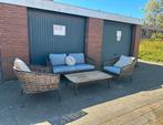 Mooie Loungeset Tuinset, Ophalen, Gebruikt, Wicker, Stoel