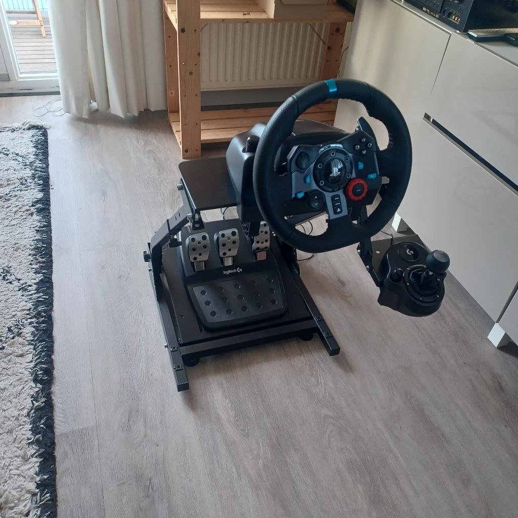 Logitech G29 Racestuur met pedalen + Wheelstand + Shifter, Spelcomputers en Games, Ophalen, Overige merken, Zo goed als nieuw