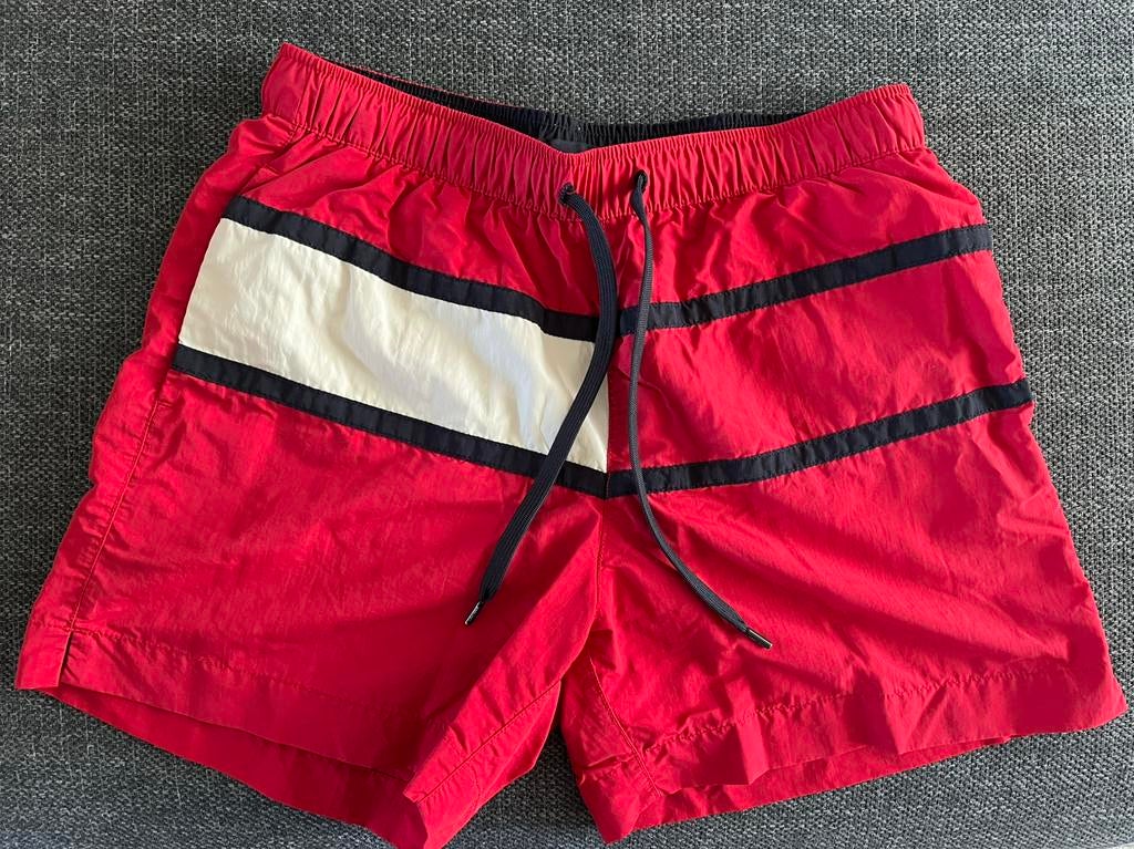 Zwembroek Tommy Hilfiger, Kleding | Heren, Badmode en Zwemkleding, Ophalen of Verzenden, Blauw