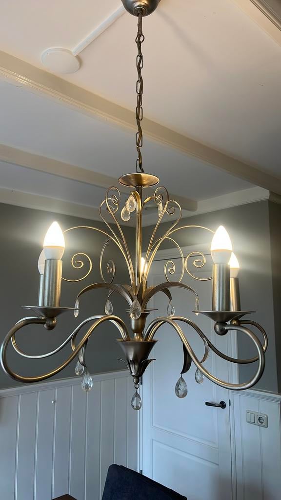 Mooie kroonluchter, Ophalen, Gebruikt, Metaal