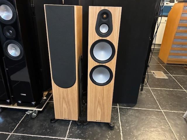 MONITOR AUDIO Silver500 7G +garantie, Gebruikt, 120 watt of meer, Front, Rear of Stereo speakers, Ophalen