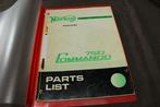 Norton 750 Commando motorcycle parts list Norton Villiers, Ophalen of Verzenden, Overige merken