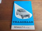 Vraagbaak Renault 4, Renault 4 bestel, Renault 4 Rodeo 77-82, Ophalen of Verzenden