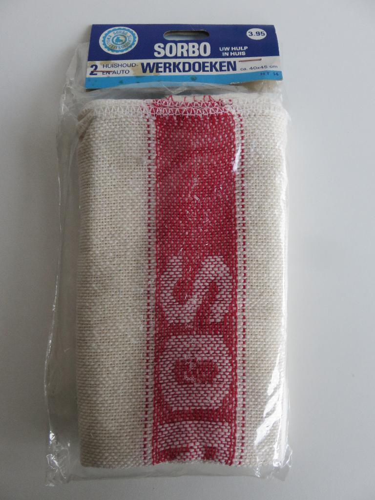 vintage Sorbo werkdoeken, Ophalen of Verzenden, Mop of Dweil