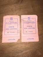 2x Ticket Musea F.C. Barcelona, Ophalen, Overige onderwerpen, Overige typen