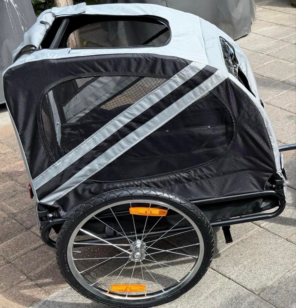 Hondenfietskar - Comfortabel en Veilig voor Uw Hond, Nieuw, 20 tot 40 kg, Hondenkar, Opvouwbaar