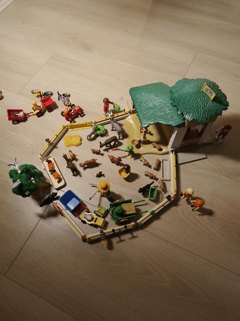Playmobil Kinderboerderij 3243 met extra's, Kinderen en Baby's, Speelgoed | Playmobil, Ophalen of Verzenden, Gebruikt, Complete set