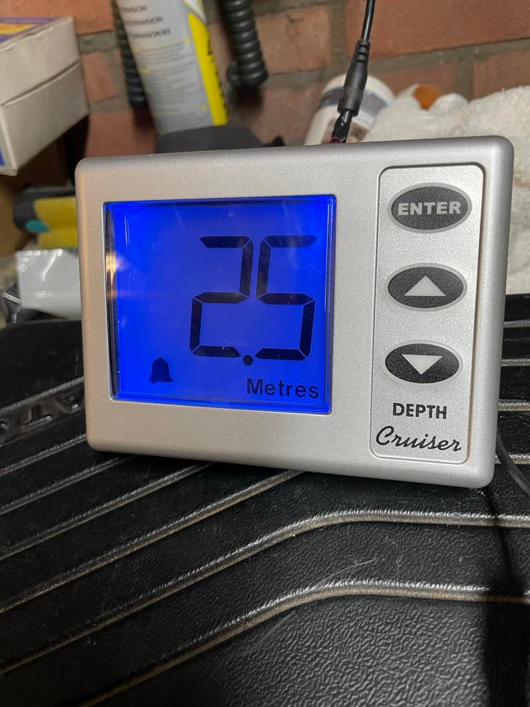 Dieptemeter voor boot - nasa Cruiser, Watersport en Boten, Navigatiemiddelen en Scheepselektronica, Ophalen of Verzenden, Gebruikt