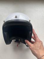 Mooie retrohelm merk DMD kleur wit, maat M, Motoren, Overige merken, M, Kinderen, Tweedehands