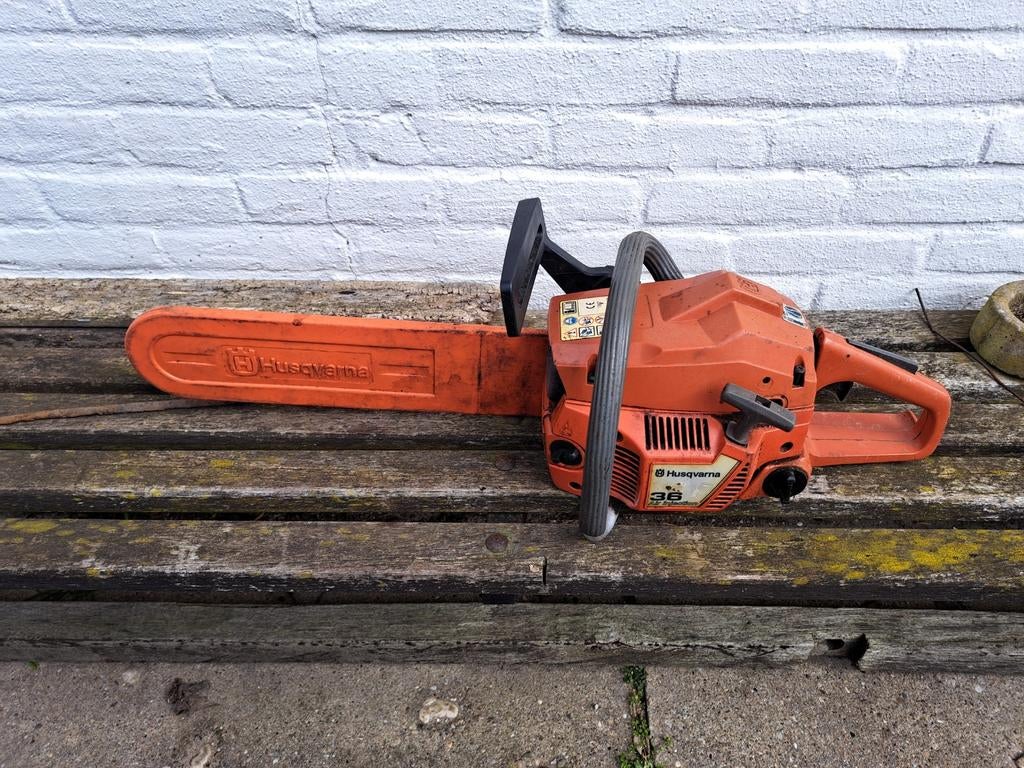 Husqvarna 36 kettingzaag, zaagbladlengte 40 cm, Ophalen, Gebruikt