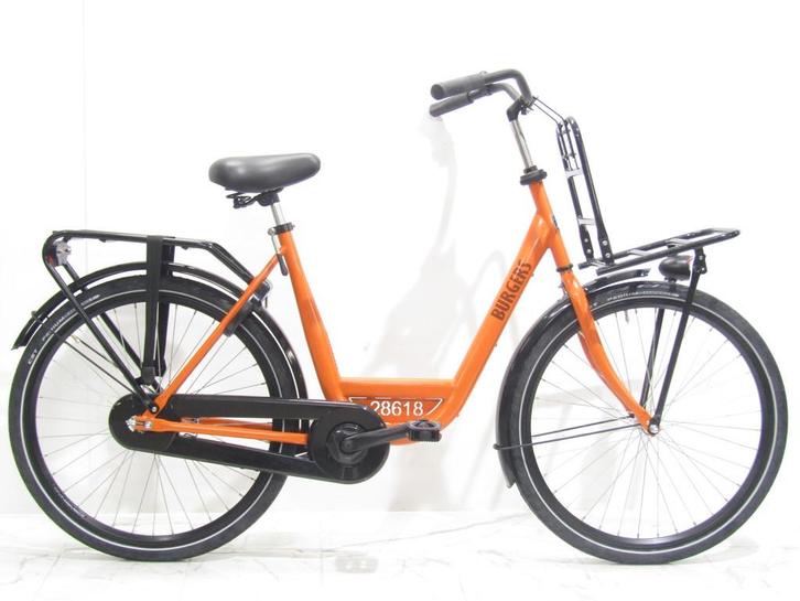 Burgers Bedrijfsfiets oranje dames 55cm 26inch, Fietsen en Brommers, Fietsen | Dames | Damesfietsen, Nieuw, Overige merken, 53 tot 56 cm