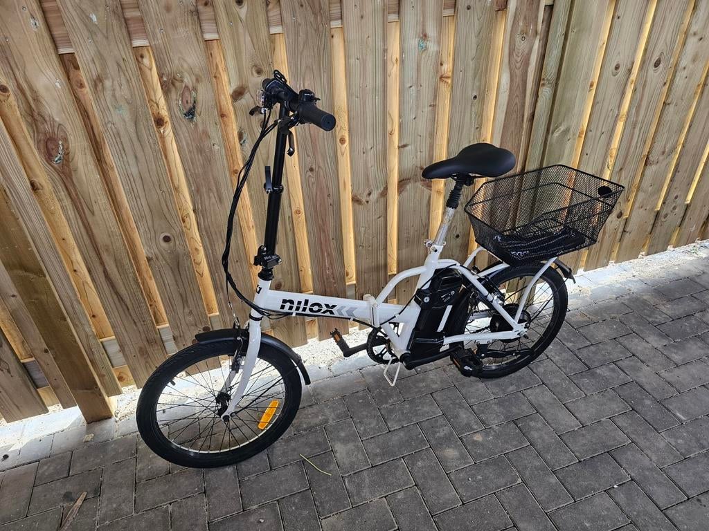 Nilox DOC X1 elektrische vouwfiets – incl. oplader - E-bike, Fietsen en Brommers, Fietsen | Vouwfietsen, Ophalen, Zo goed als nieuw