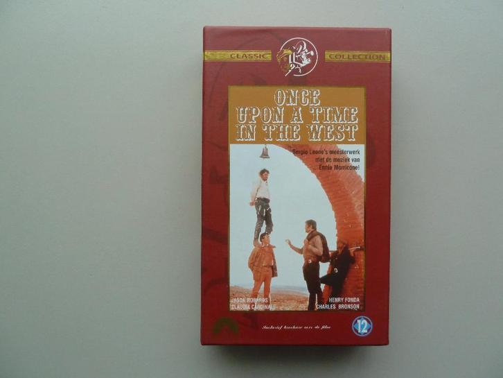 Once Upon A Time In The West op VHS, Cd's en Dvd's, VHS | Film, Zo goed als nieuw, Actie en Avontuur, Vanaf 12 jaar, Ophalen of Verzenden