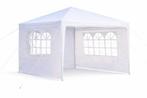 Partytent - (Nieuw) 3x3m - met 3 zijwanden - Wit, Caravans en Kamperen, Tenten, Ophalen, Nieuw, Tot en met 4