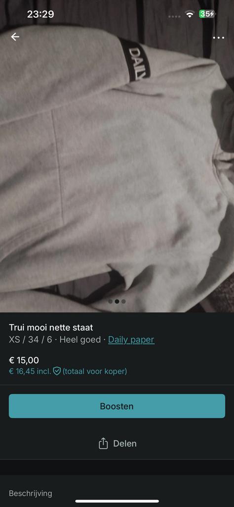 Maar xs daily paper, Ophalen of Verzenden, Zo goed als nieuw, Maat 46 (S) of kleiner