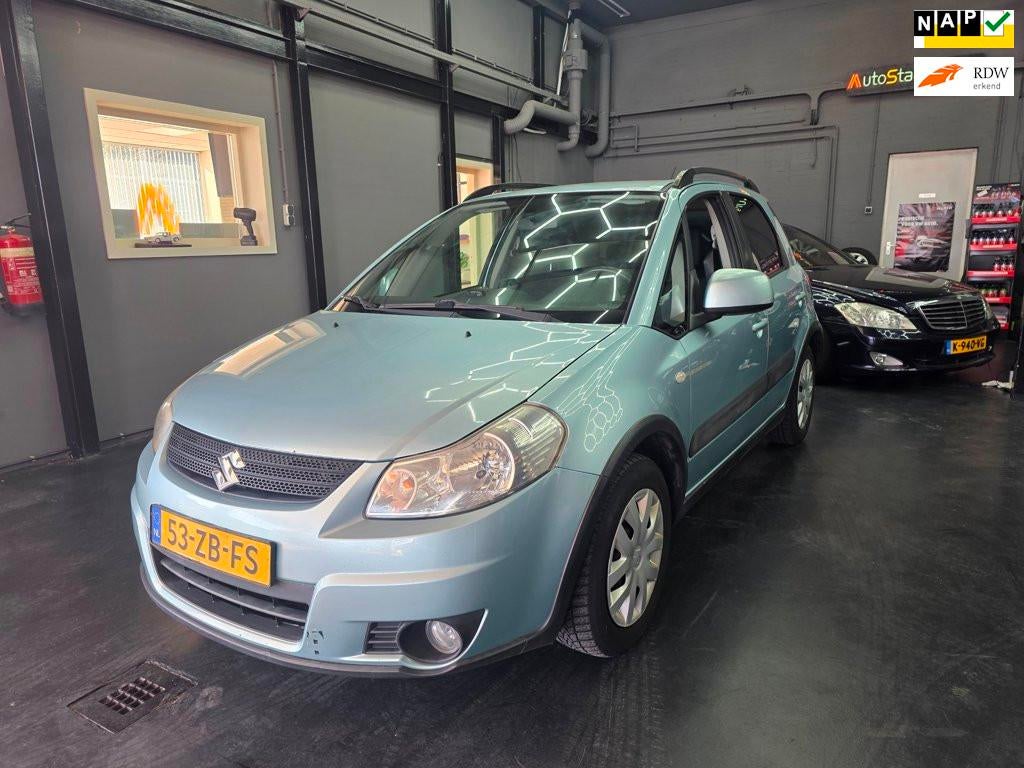 Suzuki SX4 1.6 Shogun LPG-G3 NAP!, Auto's, Voorwielaandrijving, Gebruikt, Zwart, 4 cilinders