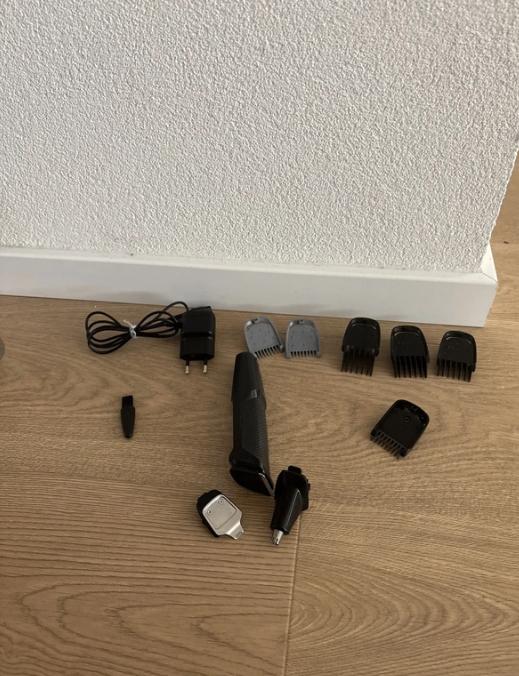 Trimmer philips Multigroom Series 3000 MG3740/15, Ophalen of Verzenden, Zo goed als nieuw, Haarverzorging