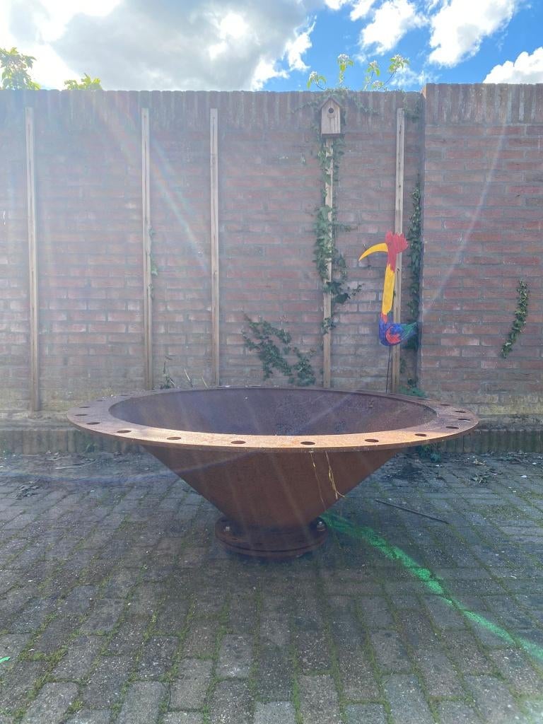 Vuurschaal rond 90 cm, Ophalen, Gebruikt