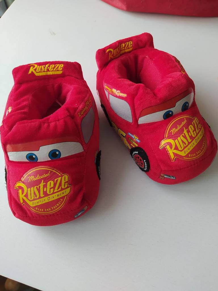 Slofjes met autoprint maat 24, Ophalen, Jongetje of Meisje, Slofjes