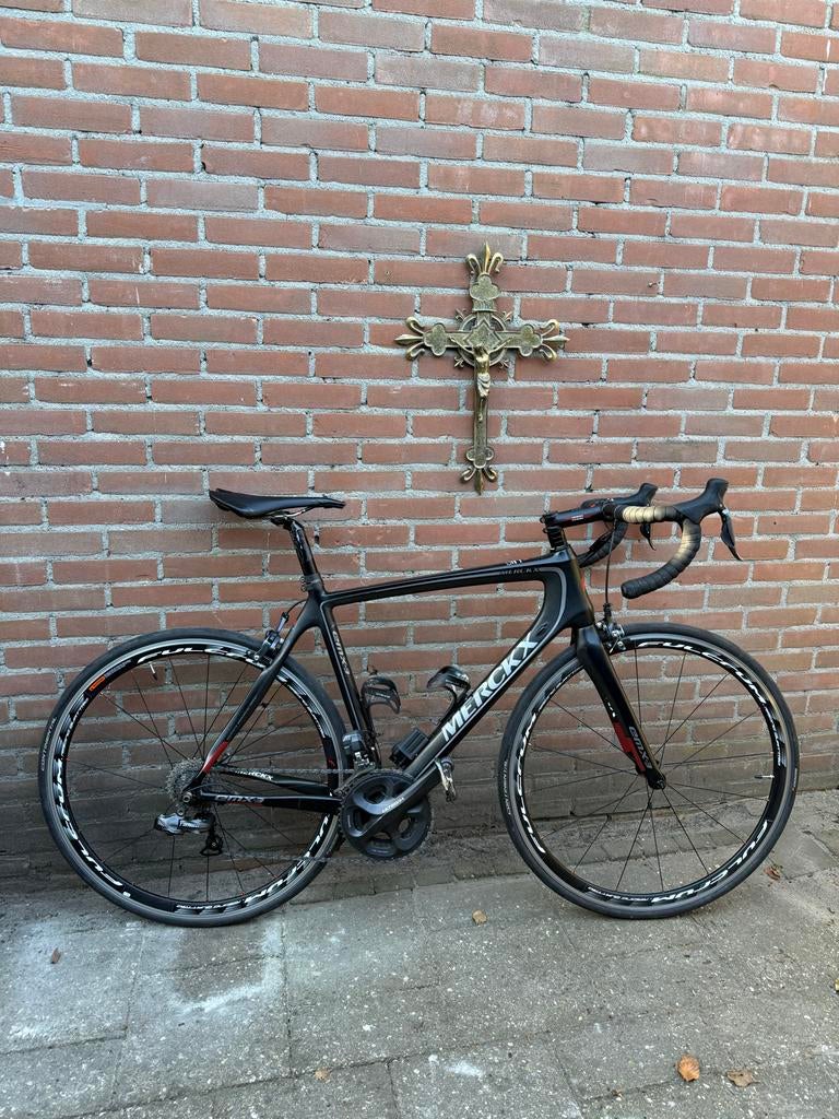 Eddy Merckx racefiets Ultegra DI-2 elektronisch carbon sport, Ophalen, Gebruikt, Overige typen