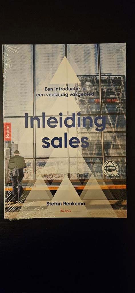 Inleiding Sales - Stefan Renkema (2e druk), Boeken, Ophalen of Verzenden, Nieuw, HBO, Stefan Renkema