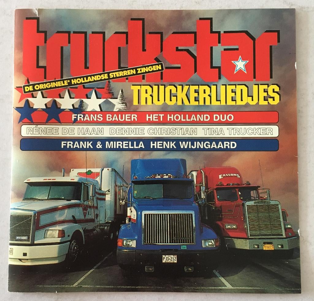 Truckstar Truckerliedjes op Cd 1+4, Cd's en Dvd's, Ophalen of Verzenden, Zo goed als nieuw, Levenslied of Smartlap
