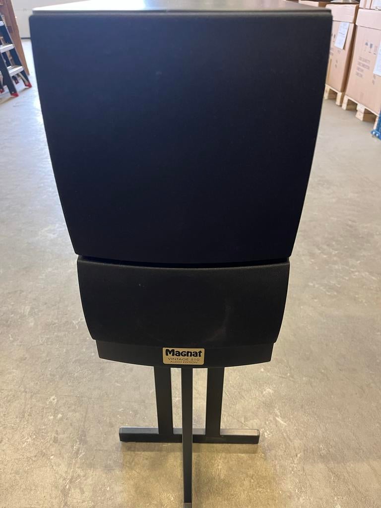 Magnat Vintage 510 Audio Edition Speakers, Ophalen of Verzenden, Gebruikt, Front, Rear of Stereo speakers, Magnat