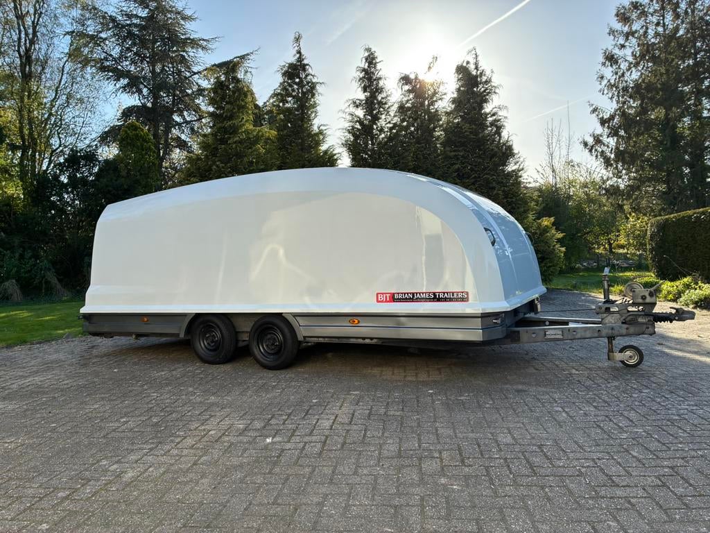 Brian James Race Shuttle 3 autotransporter, Ophalen